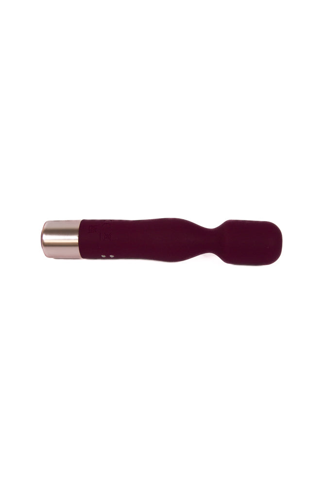 Shots Toys - Loveline - Glamour Mini Wand Vibrator - Burgundy Sex Toy - Tophatter Daily Deals