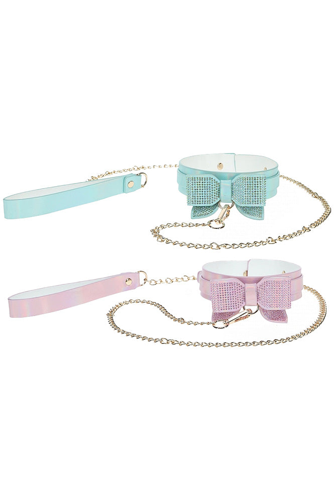 Ouch International - Paris Collection - Collar & Leash - Various Colors BDSM - Tophatter Daily Deals