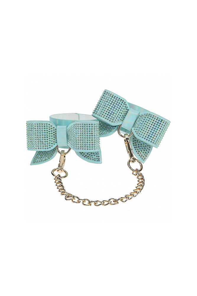 Ouch International - Paris Collection - Handcuffs - Various Colors Blue BDSM - Tophatter Daily Deals