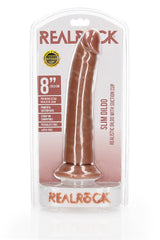 Shots Toys - RealRock - 8 inch Slim Dildo - Various Colors Sex Toy - Tophatter Daily Deals