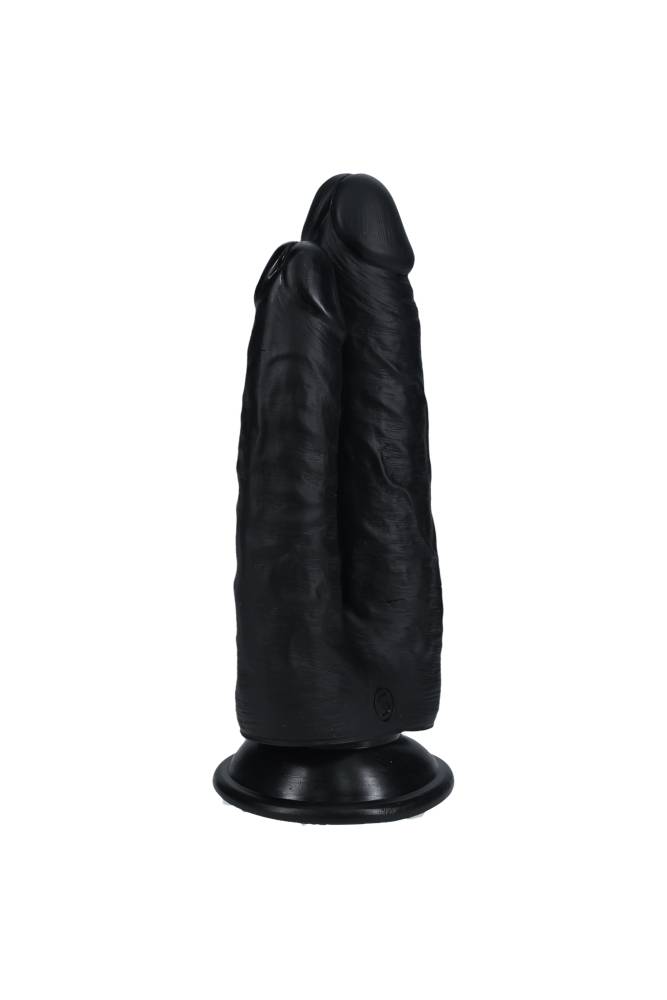 Shots Toys - RealRock - Double Trouble 5/6 inch Double Penetration Dildo - Various Colors Sex Toy - Tophatter Daily Deals