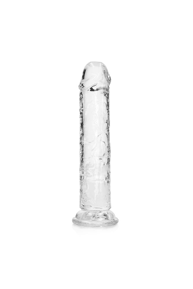 Shots Toys - RealRock - 7" Realistic Dildo with Suction Cup Clear Sex Toy - Tophatter Daily Deals