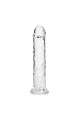 Shots Toys - RealRock - 7" Realistic Dildo with Suction Cup Clear Sex Toy - Tophatter Daily Deals