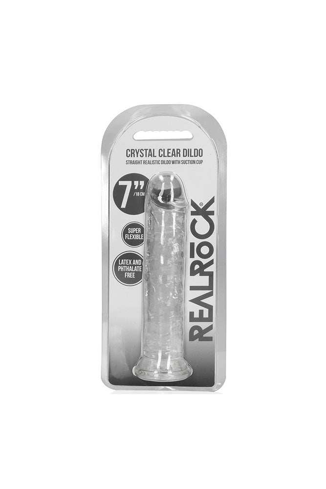 Shots Toys - RealRock - 7" Realistic Dildo with Suction Cup Sex Toy - Tophatter Daily Deals