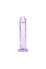 Shots Toys - RealRock - 6" Realistic Dildo with Suction Cup Purple Sex Toy - Tophatter Daily Deals