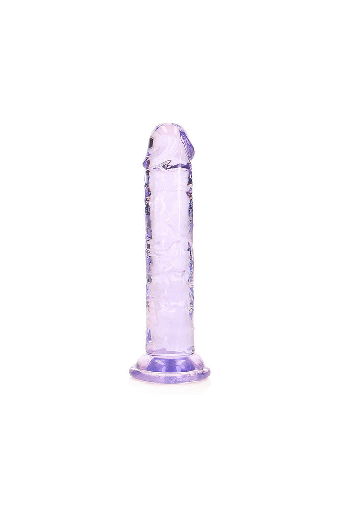 Shots Toys - RealRock - 6" Realistic Dildo with Suction Cup Purple Sex Toy - Tophatter Daily Deals