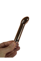 Shots - Royal Gems - Jewel Rechargeable Bullet Vibrator - Rose Gold Sex Toy - Tophatter Daily Deals