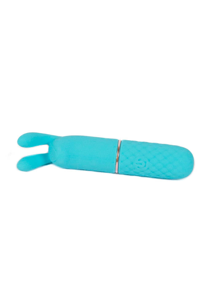 Shots Toys - Loveline - Dona Mini Rabbit Vibrator - Turquoise Sex Toy - Tophatter Daily Deals