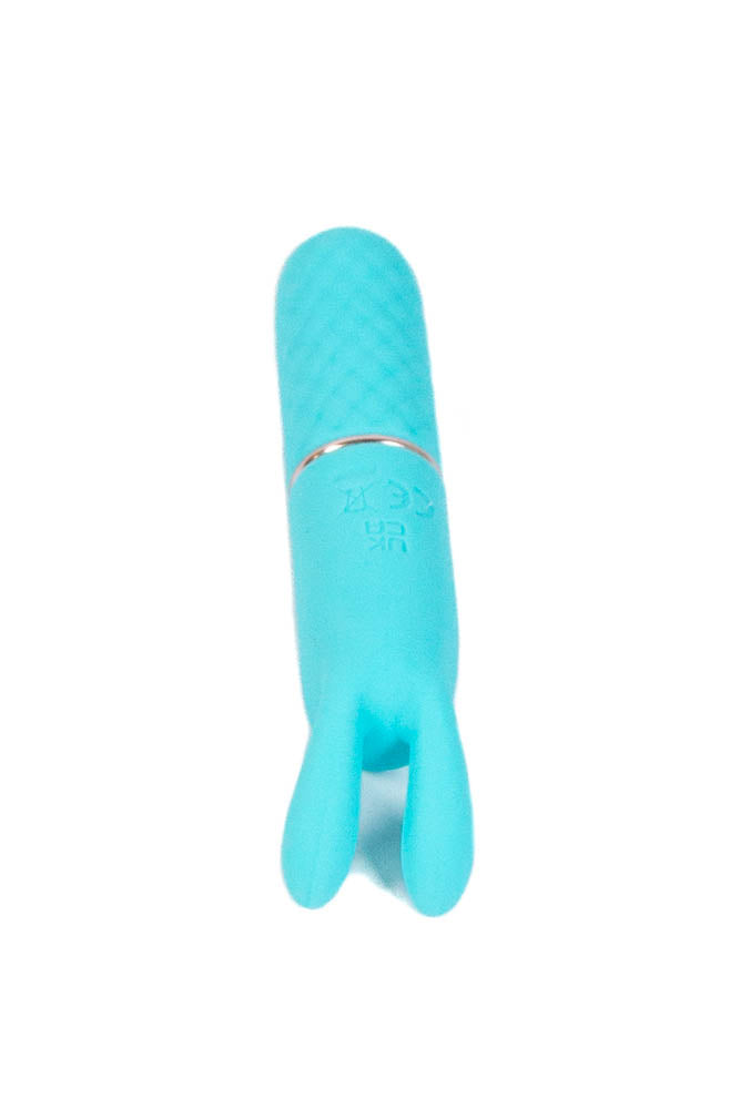 Shots Toys - Loveline - Dona Mini Rabbit Vibrator - Turquoise Sex Toy - Tophatter Daily Deals
