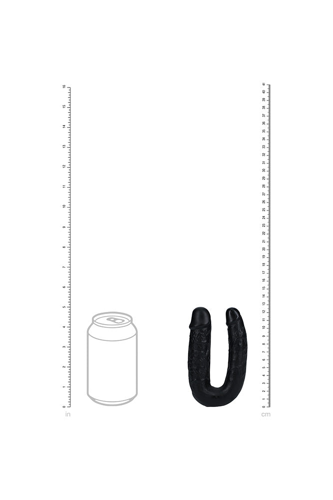 Shots Toys - RealRock - U Shaped Double Penetration Dildo - Various Sizes & Colors Sex Toy - Tophatter Daily Deals