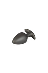 Ouch by Shots Toys - Smooth Silicone Anal Plug - Large - Gunmetal Sex Toy - Tophatter Daily Deals