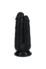 Shots Toys - RealRock - Two in One 5/6" Dildo - Various Colors Black Sex Toy - Tophatter Daily Deals