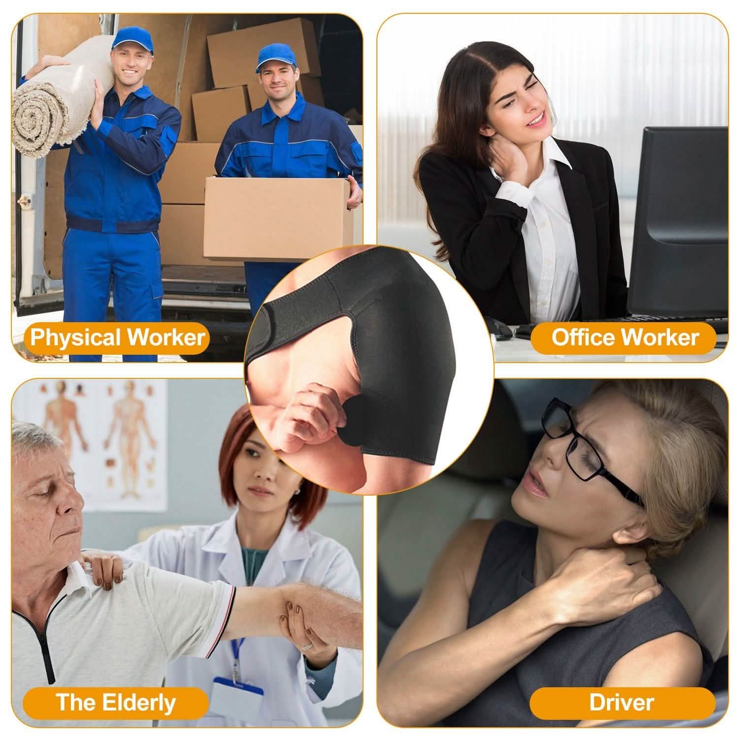 Shoulder Support Brace Rotator Cuff Health & Wellness - Tophatter Daily Deals