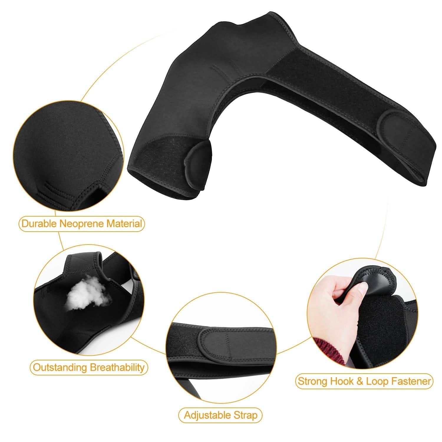 Shoulder Support Brace Rotator Cuff Health & Wellness - Tophatter Daily Deals