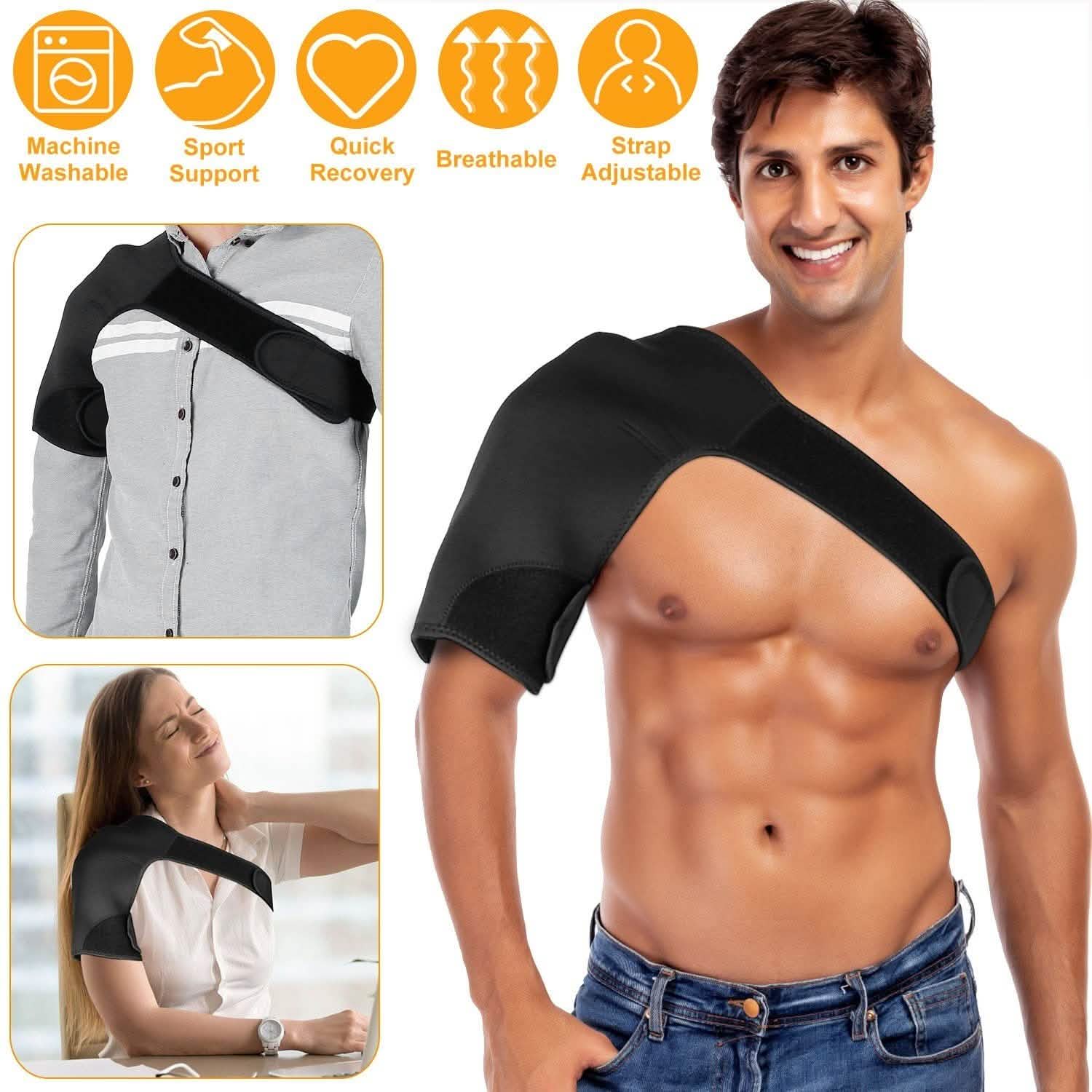 Shoulder Support Brace Rotator Cuff Health & Wellness - Tophatter Daily Deals