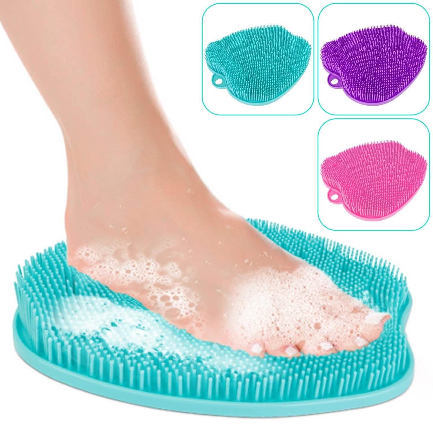 Shower Foot Scrubber Mat Bath - Tophatter Daily Deals