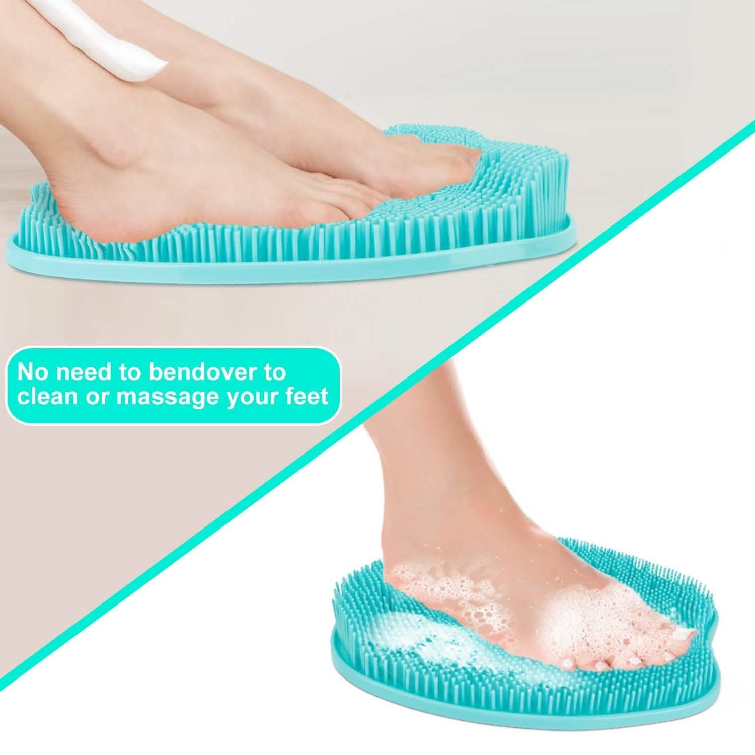 Shower Foot Scrubber Mat Bath - Tophatter Daily Deals