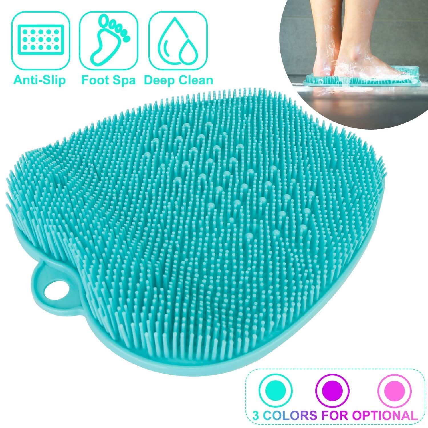 Shower Foot Scrubber Mat Bath - Tophatter Daily Deals