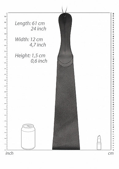Ouch! Pain - Grain Leather Folded Slapper - Tophatter Daily Deals