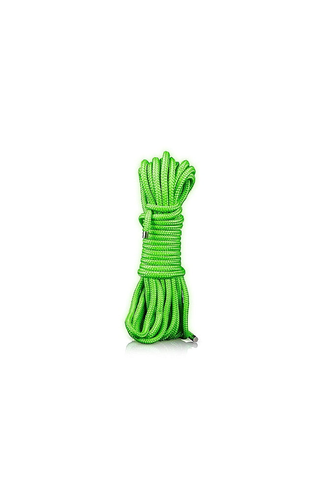 Ouch by Shots Toys - Glow - Rope - Glow in the Dark 10 Meters BDSM - Tophatter Daily Deals