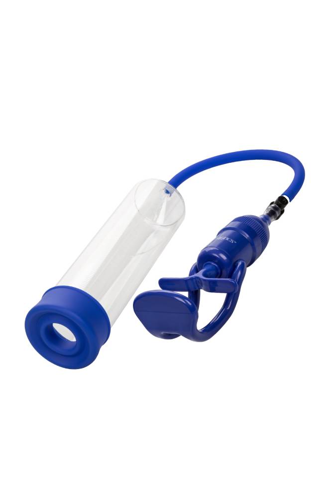 Cal Exotics - Admiral - Sta-Hard Penis Pump - Blue Sex Toy - Tophatter Daily Deals