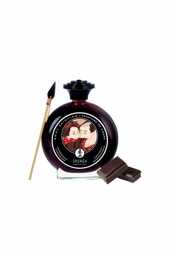 Shunga - Edible Body Paint - Chocolate Liquid - Tophatter Daily Deals
