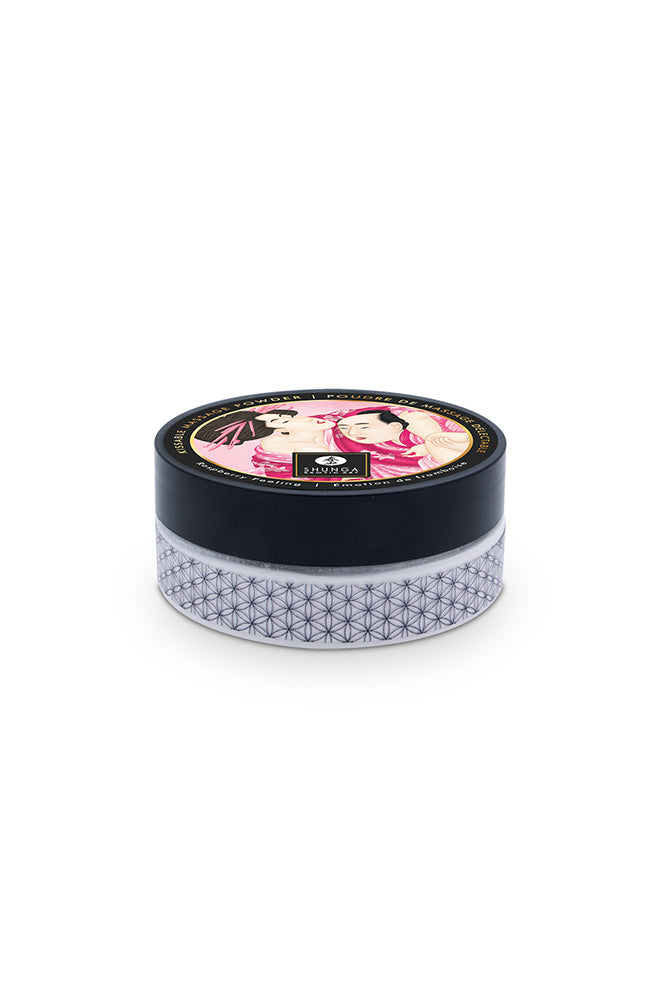 Shunga - Kissable Body Powder - Various Flavors Raspberry - Tophatter Daily Deals