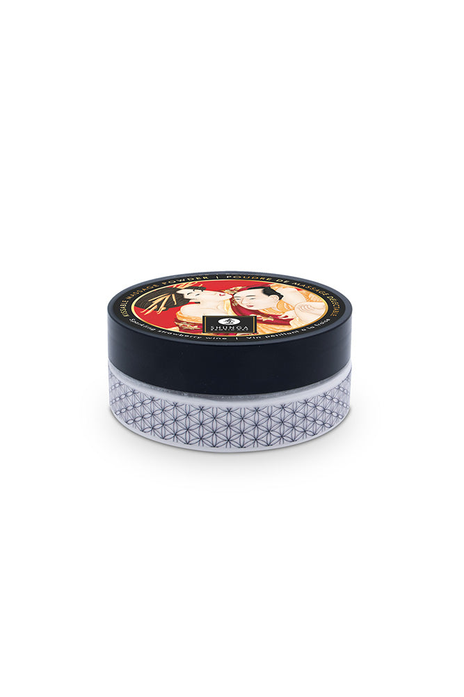 Shunga - Kissable Body Powder - Various Flavors Sparkling Strawberry Wine - Tophatter Daily Deals