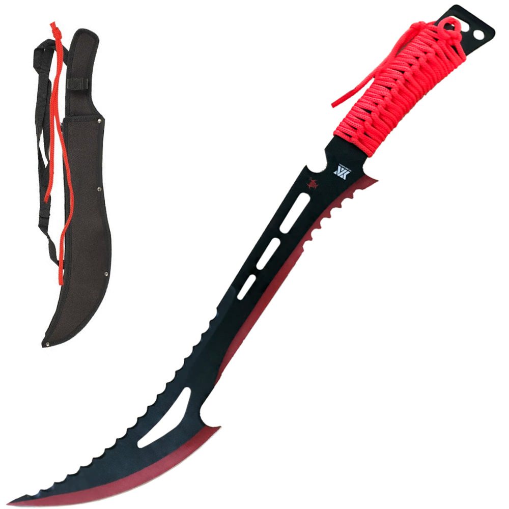 Renegade Zombie Slayer RECOVERY CREW Machete Red Collectible Weapons - Tophatter Daily Deals