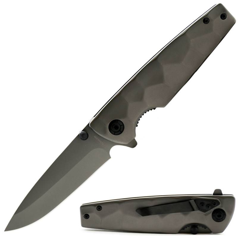 EXTREME HEAVY DUTY Combat Tactical Spring Assist Pocket Folding Knife - Tophatter's Guns'N'Weapons Store Collectible Weapons - Tophatter Daily Deals