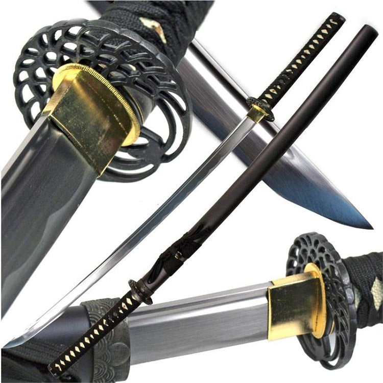 Crane Katana Handmade Samurai Sword Carbon Steel Full Tang - Tophatter's Guns'N'Weapons Store Collectible Weapons - Tophatter Daily Deals