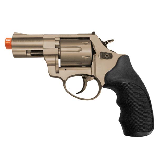 Zoraki R1 Satin 2.5" Front Fire - 9mm Blank Gun Revolver - Tophatter's Weapons'N'Deals Blank Firing Replica Guns - Tophatter Daily Deals