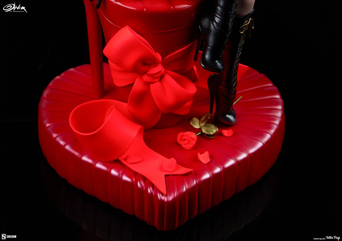 Bettie Page - Love Hurts Statue Designed By Olivia De Berardinis Statue - Tophatter Daily Deals