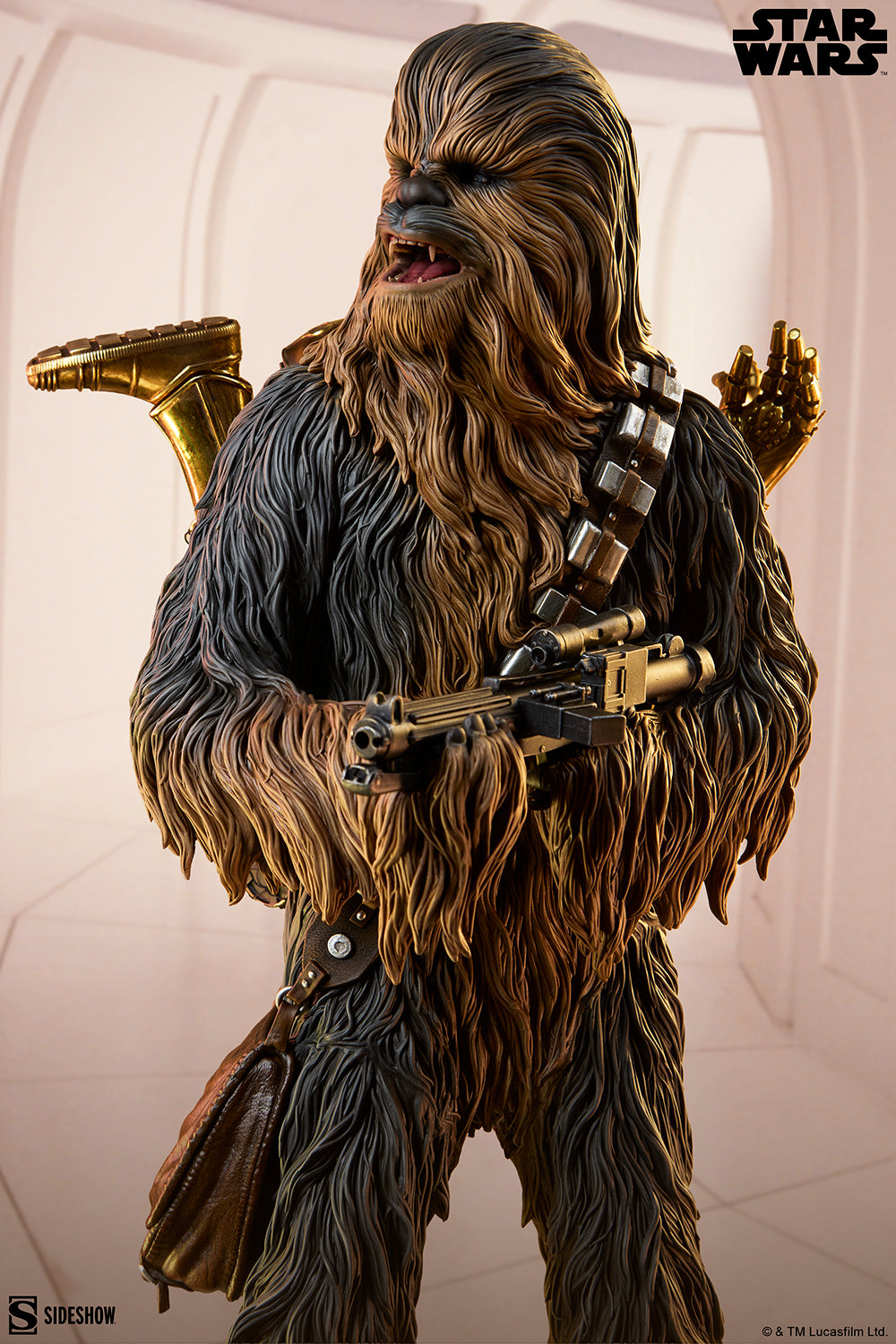 Star Wars - Chewbacca & C-3PO Premium Format Figure | Sideshow Collectible Figure - Tophatter Daily Deals