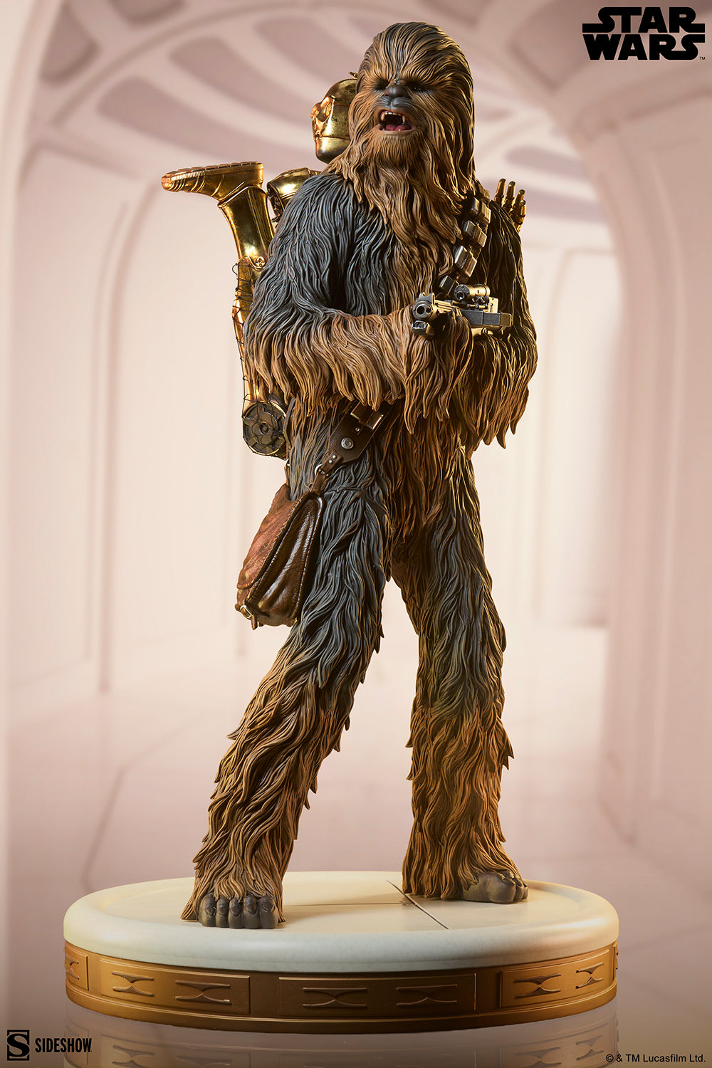 Star Wars - Chewbacca & C-3PO Premium Format Figure | Sideshow Collectible Figure - Tophatter Daily Deals