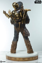 Star Wars - Chewbacca & C-3PO Premium Format Figure | Sideshow Collectible Figure - Tophatter Daily Deals