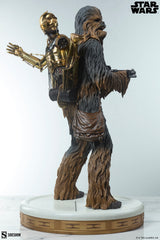 Star Wars - Chewbacca & C-3PO Premium Format Figure | Sideshow Collectible Figure - Tophatter Daily Deals