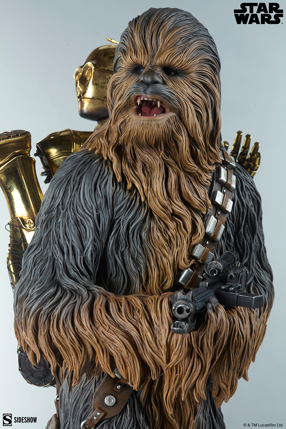 Star Wars - Chewbacca & C-3PO Premium Format Figure | Sideshow Collectible Figure - Tophatter Daily Deals