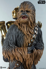 Star Wars - Chewbacca & C-3PO Premium Format Figure | Sideshow Collectible Figure - Tophatter Daily Deals
