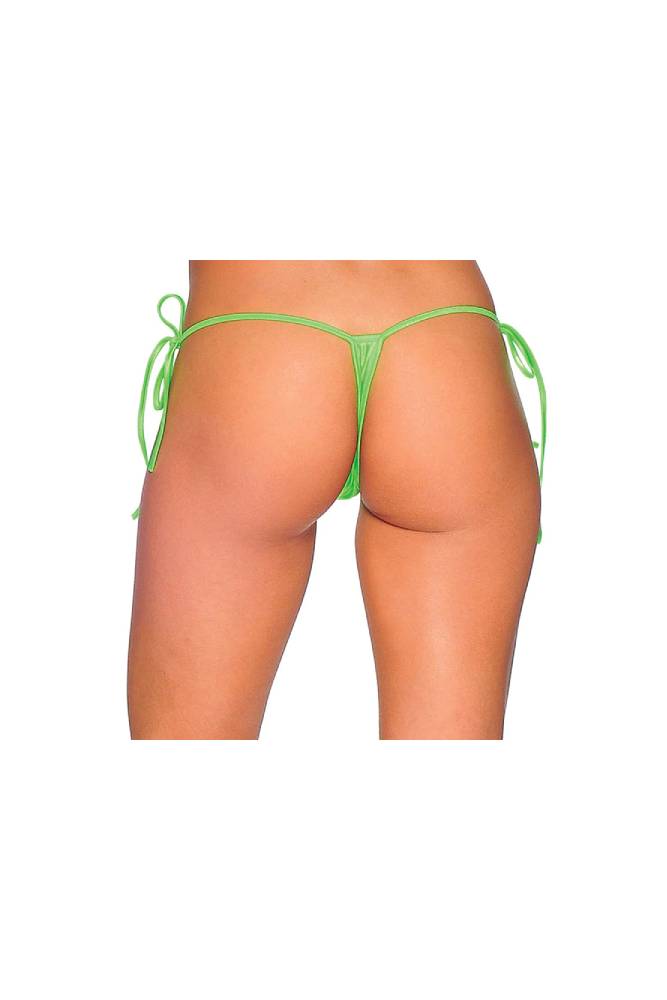 BodyZone - Tie Up Thong - 1111 - Assorted Colors Lingerie - Tophatter Daily Deals