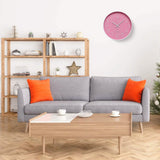 Silent Quartz Decorative Battery Powered Wall Clock Household Appliances - Tophatter Daily Deals