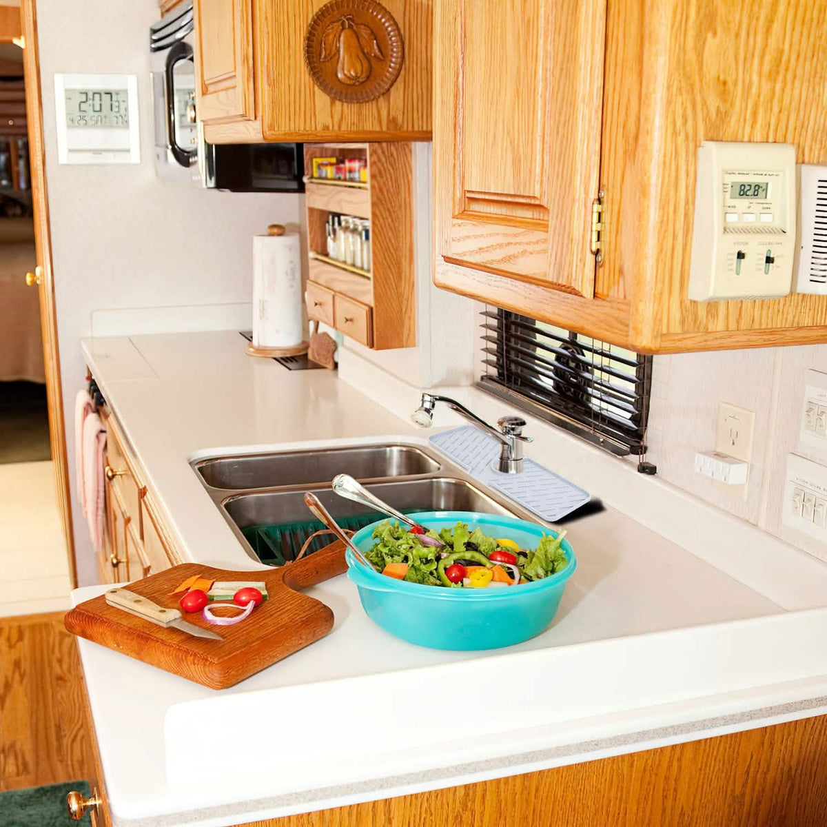 Silicon Faucet Kitchen Sink Mat Kitchen Tools & Gadgets - Tophatter Daily Deals