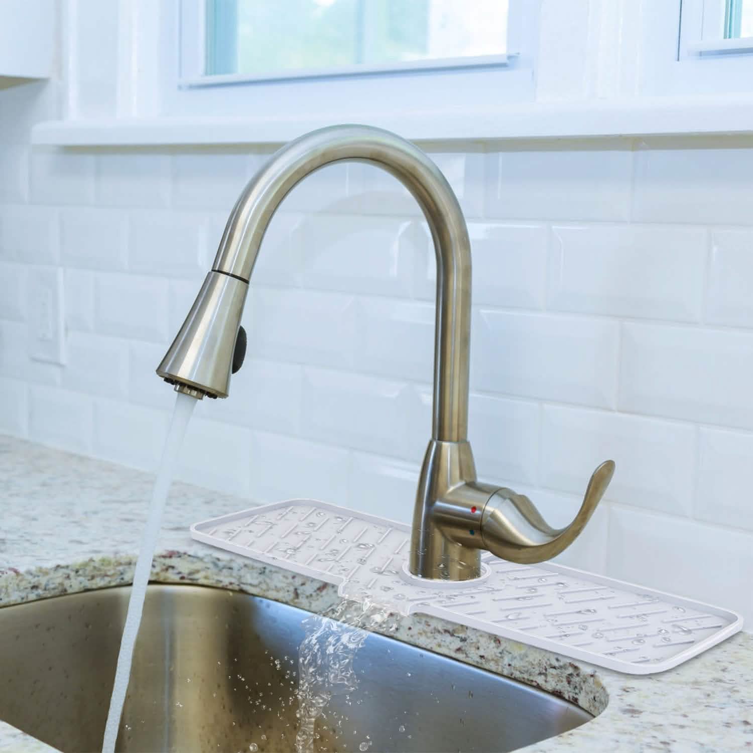 Silicon Faucet Kitchen Sink Mat Kitchen Tools & Gadgets - Tophatter Daily Deals