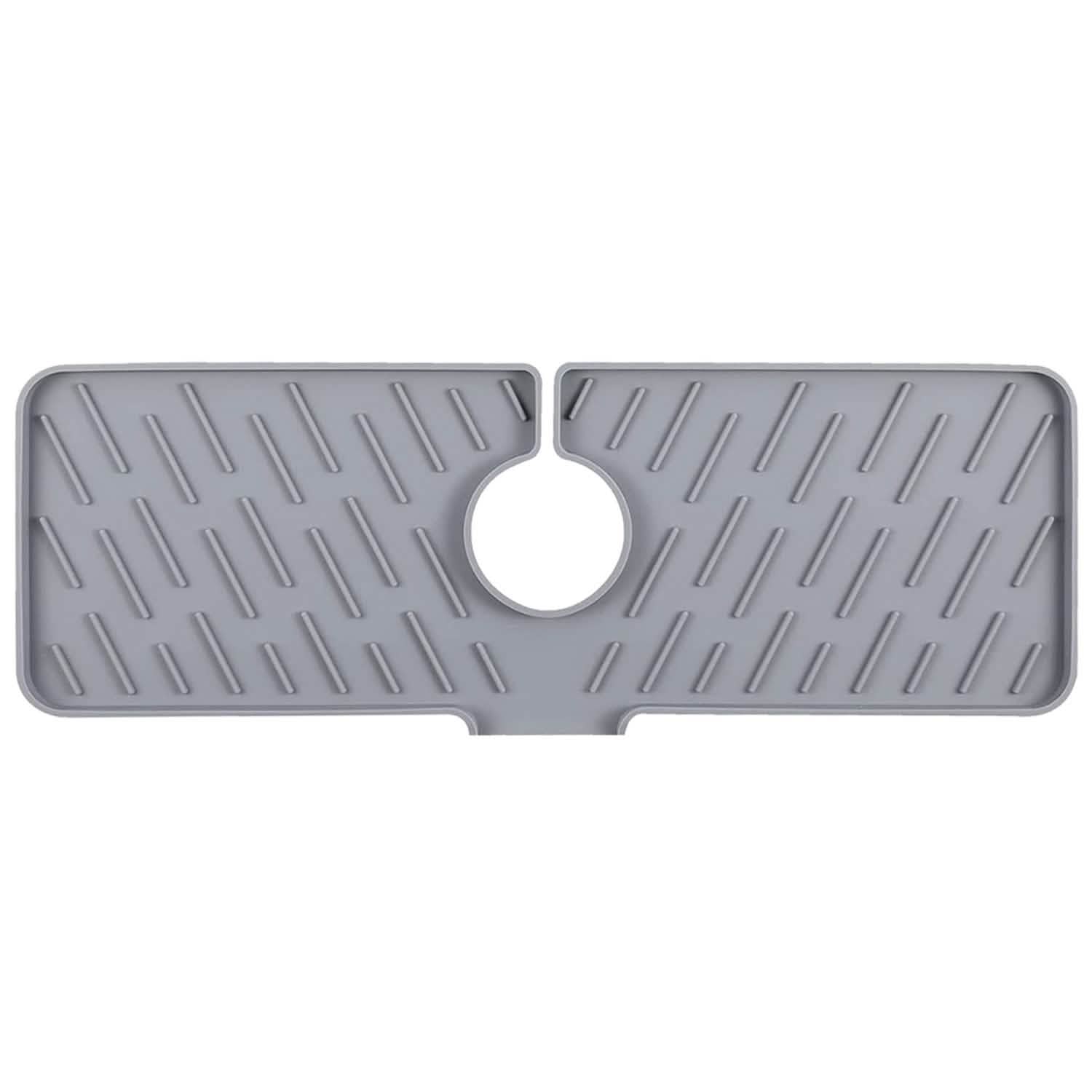 Silicon Faucet Kitchen Sink Mat Gray Kitchen Tools & Gadgets - Tophatter Daily Deals