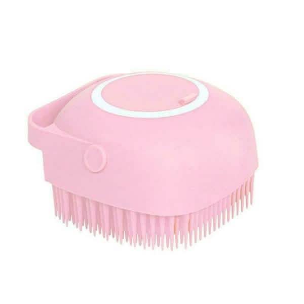 Silicone Bath Body Brush Pink Bath - Tophatter Daily Deals