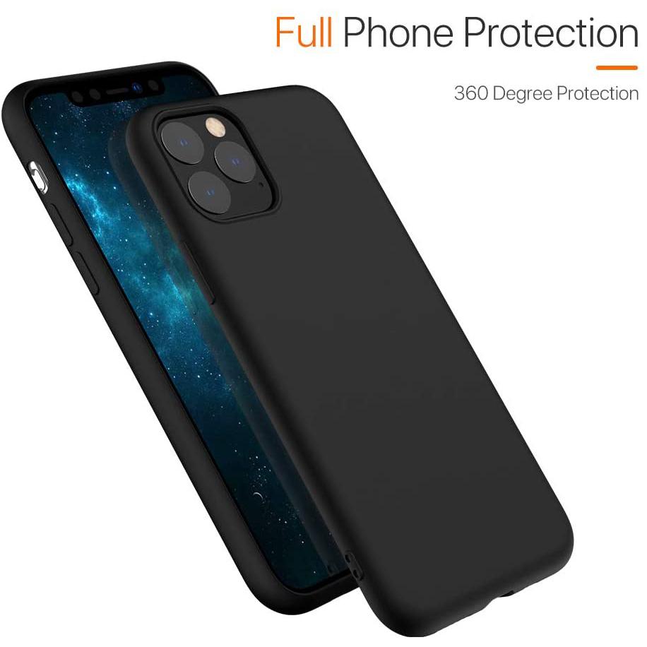 Silicone Phone Case compatiable with iPhone 11, Pro and Pro Max iPhone Case - Tophatter Daily Deals