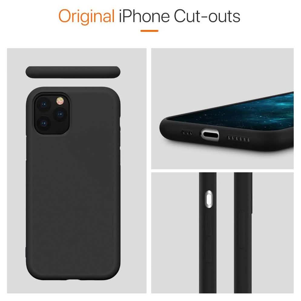Silicone Phone Case compatiable with iPhone 11, Pro and Pro Max Phone Cases - Tophatter Daily Deals