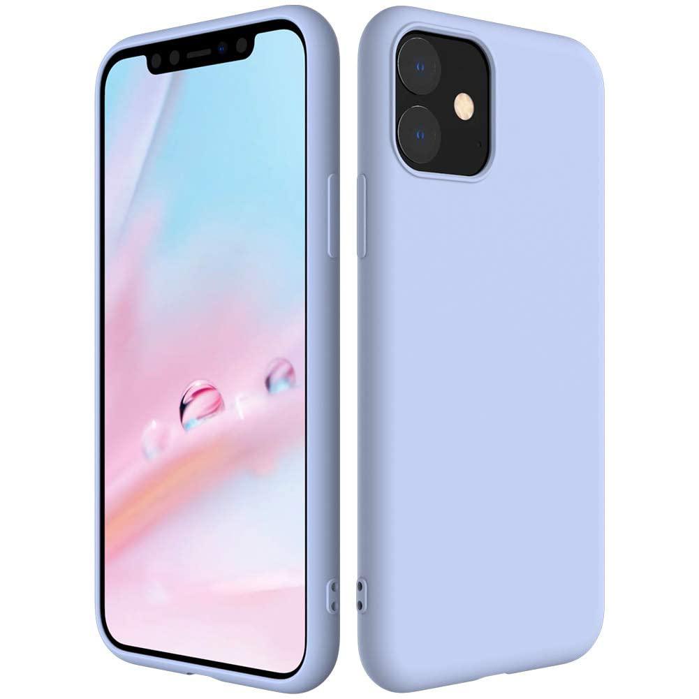 Silicone Phone Case compatiable with iPhone 11, Pro and Pro Max iPhone 11 Purple iPhone Case - Tophatter Daily Deals