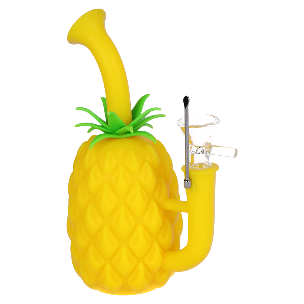 Silicone Pineapple Bong Bongs - Tophatter Daily Deals