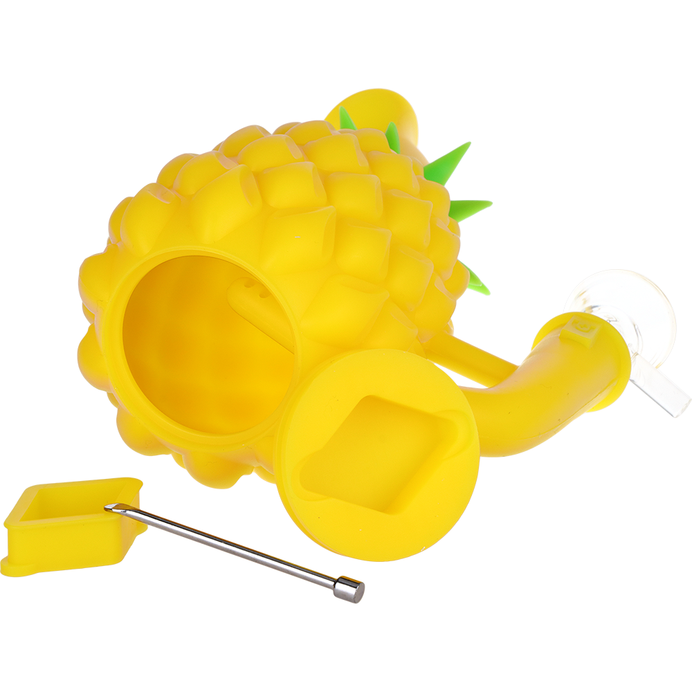 Silicone Pineapple Bong Bongs - Tophatter Daily Deals